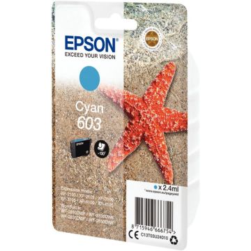 Epson ETOILE DE MER / 603 cartouche jet d'encre cyan authentique (T03U240)