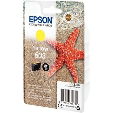 Epson ETOILE DE MER / 603 cartouche jet d'encre jaune authentique (T03U440)