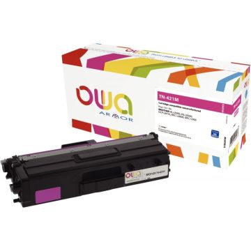Toner laser compatible Brother TN421M magenta