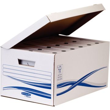 Container Flip Top Maxi Basic + 6 boites d'archives Bas A4+ dos 8cm