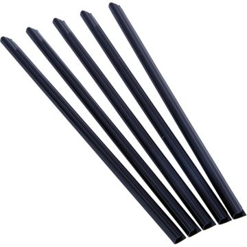 Boîte de 50 baguettes à relier Relido 3 à 6mm A4 noir