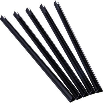 Boîte de 50 baguettes à relier Relido 9 à 12mm A4 noir