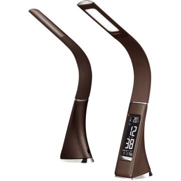 Lampe LED Gilda marron