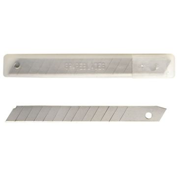 Etui de 10 lames de 9 mm pour cutter petit modèle