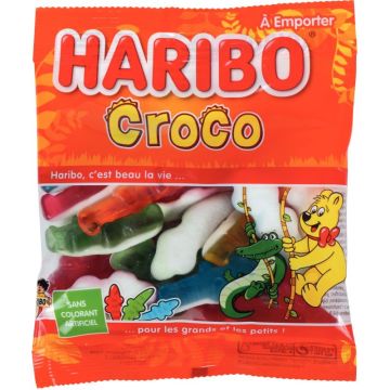 Sachet Haribo Crocodiles 120 grammes