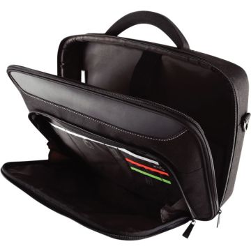 Sacoche clamshell pour ordinateur portable 18 pouces noir