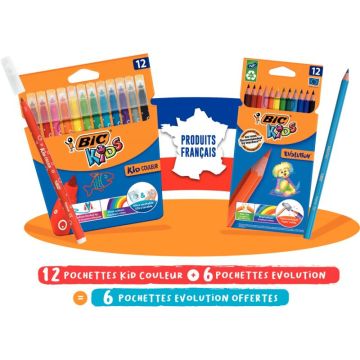 Pack coloriage made in France BIC