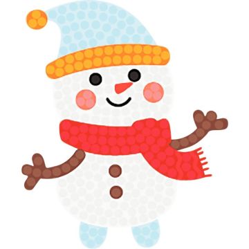 Kit de 10 stickers noel à diamanter