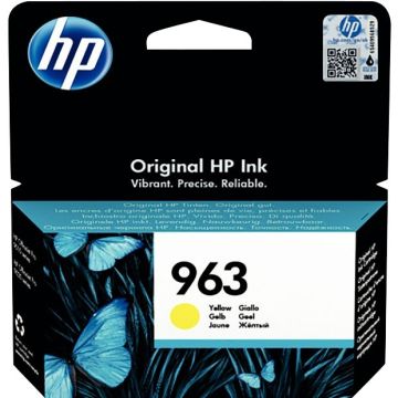 HP 963 cartouche d'encre jaune authentique (3JA25AE)