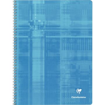 Cahier à reliure intégrale 100 pages 24x32 cm quadrillé 5x5