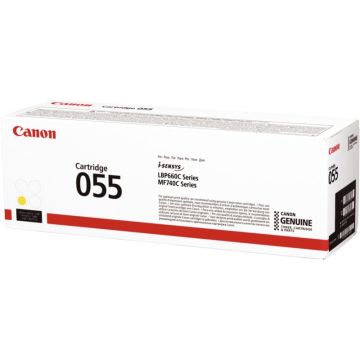 Canon 055 cartouche laser jaune authentique