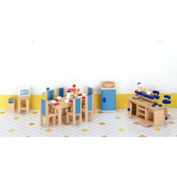 Cuisine pour maison de poupées, 30 pièces