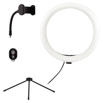 Anneaux de lumière TNB 10 pouces avec mini trépied