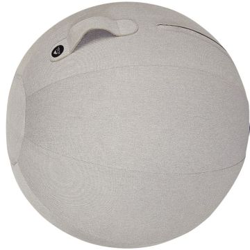 Ballon d'assise ergonomique gris
