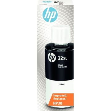 HP 32XL flacon d'encre noire authentique (1VV24AE)