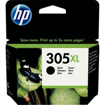 HP 305XL cartouche d'encre noire grande capacité authentique (3YM62AE)