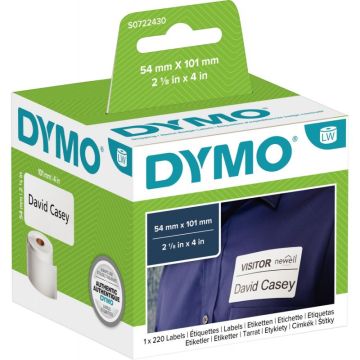 Pack de 6 rouleaux de 220 étiquettes expédition 54 x 101