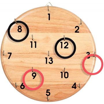Cible en bois diamètre 29.5cm