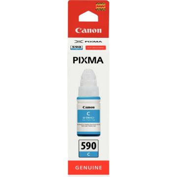 Canon 590 flacon d'encre cyan authentique (GI590C)