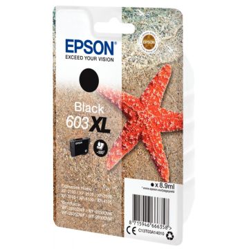 Epson ETOILE DE MER / 603XL cartouche jet d'encre noire haute capacité authentique (T03A140)