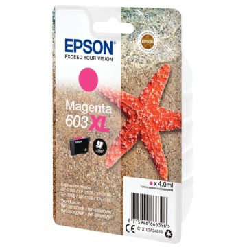 Epson ETOILE DE MER / 603XL cartouche jet d'encre magenta haute capacité authentique (T03A340)