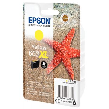 Epson ETOILE DE MER / 603XL cartouche jet d'encre jaune haute capacité authentique (T03A440)