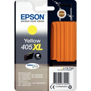Epson VALISE / 405XL cartouche jet d'encre jaune haute capacité authentique (T05H440)