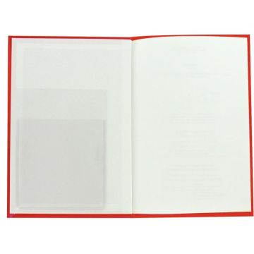 Paquet de 500 pochettes porte-fiche adhésives et transparentes dimensions : 9,5x13,5 cm