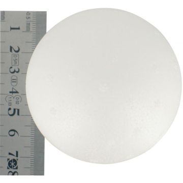 Lot de 5 boules en styropor, diamètre 7 cm