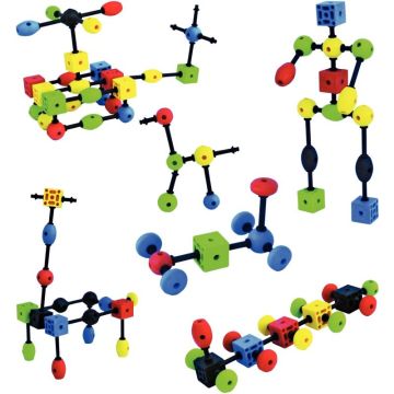 Jeu de construction 3D Connect 140 pièces