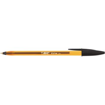 Stylo bille Cristal pointe fine noir