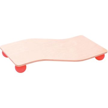 Planche d'équilibre zig zag en bois