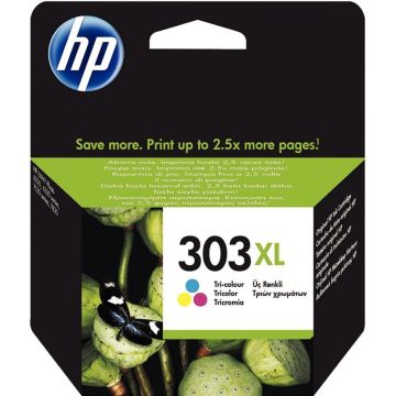 HP 303XL cartouche d'encre trois couleurs grande capacité authentique (T6N03AE)