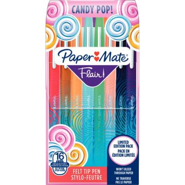 Pochette de 16 feutres Flair candy pop