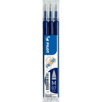 Étui de 3 recharges Frixion bleu nuit