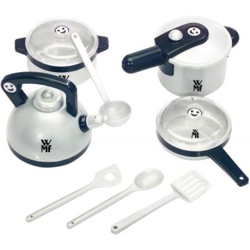 Batterie de cuisine en plastique, 8 pièces