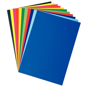 Paquet de 25 feuilles affiche 85g 60x80cm bleu ciel