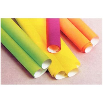 Paquet de 10 feuilles affiche 90g 60x80cm fluo assortis