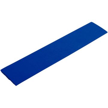 Paquet de 10 feuilles crépon ordinaire 200x50 cm  bleu france
