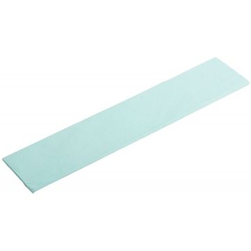 Paquet de 10 feuilles crépon ordinaire 200 x 50 cm  bleu turquoise