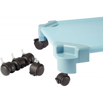 Lot de 4 roulettes pour couchette