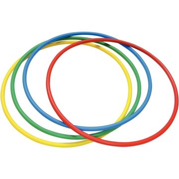 Lot de 4 cerceaux diamètre 65cm coloris assortis