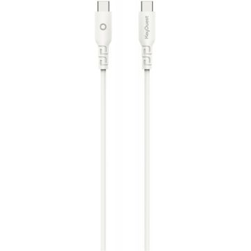 Cordon USB type C vers C 1.2m blanc