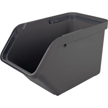 Boite de stockage 30L grise