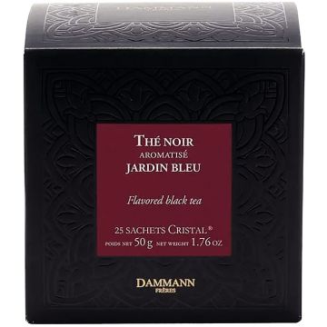Boite de 25 sachets thé noir jardin bleu DAMMANN