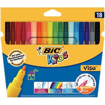 Pochette de 12 feutres Visacolor XL assortis
