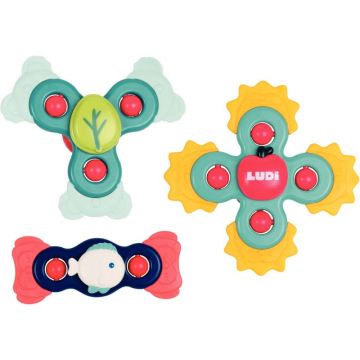 Baby spinners à ventouse, 3 pièces