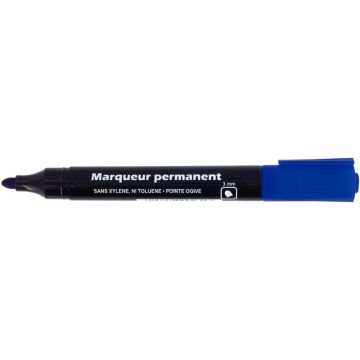 Marqueur permanent Like pointe ogive bleu