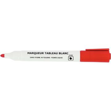 Marqueur tableau blanc Like pointe ogive rouge