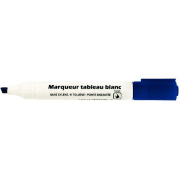 Marqueur tableau blanc Like pointe biseautée bleu